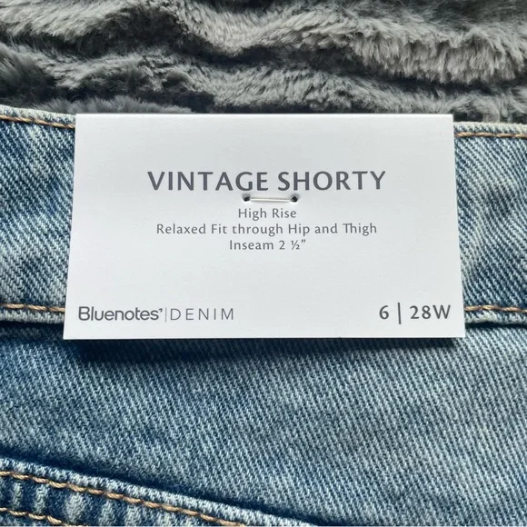 High Rise Denim Shorts - Picture 5 of 6